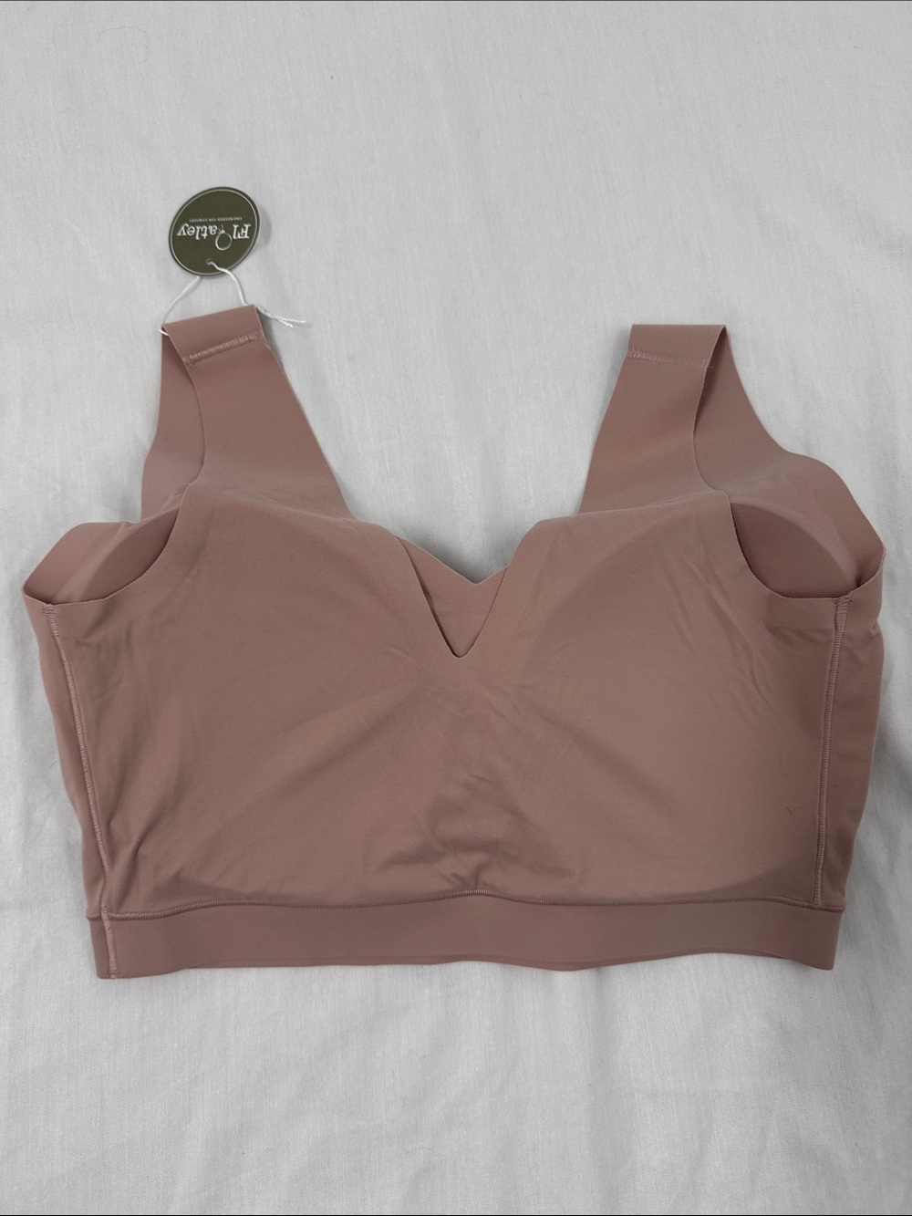 Floatley Bra Wm Large Cozy Seamless V-Neck Wireless Pullover T-shirt Lounge - Picture 2 of 6